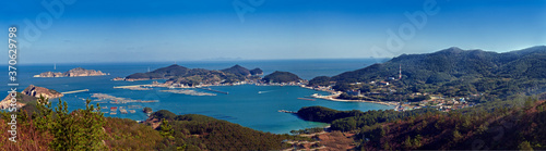 Fototapeta Naklejka Na Ścianę i Meble -  View of Heuksando Island, South Korea