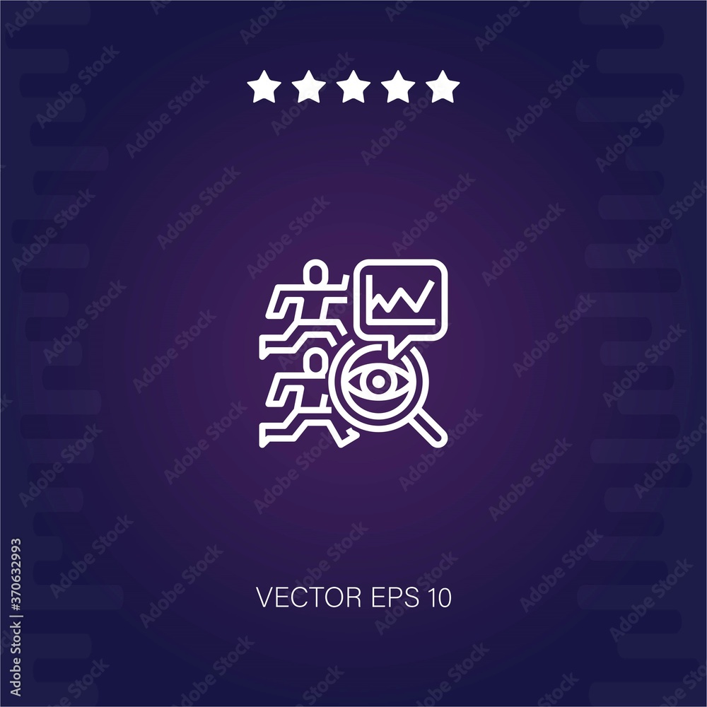 competition vector icon modern illustration competition vector icon modern illustration