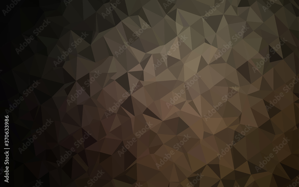Dark Black vector polygon abstract backdrop. Dark Black vector polygon abstract backdrop.