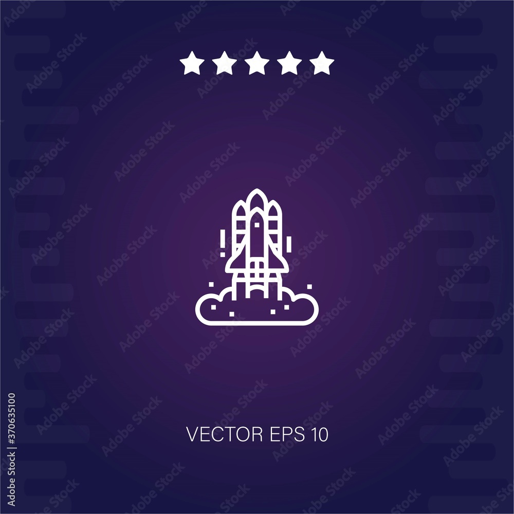 startup vector icon modern illustration startup vector icon modern illustration