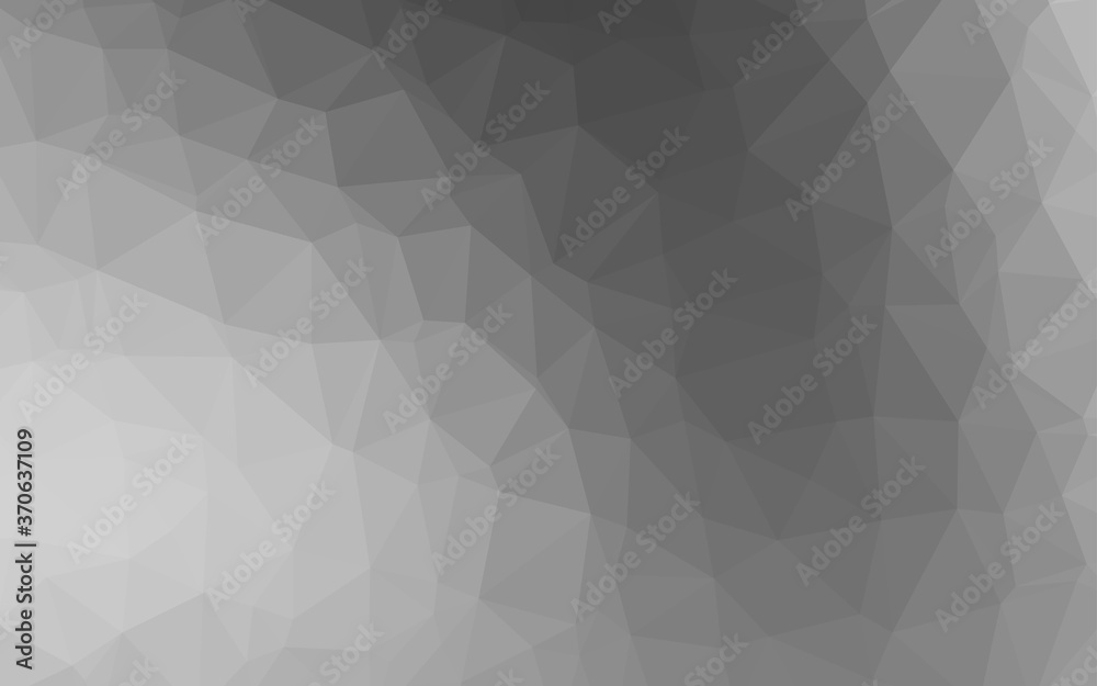 Light Silver, Gray vector low poly texture. Light Silver, Gray vector low poly texture.
