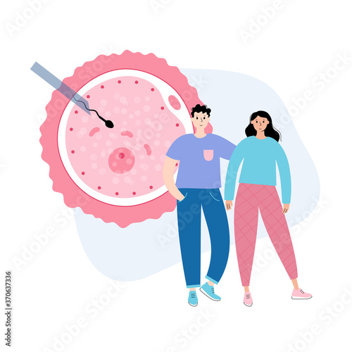 Reproductive system concept