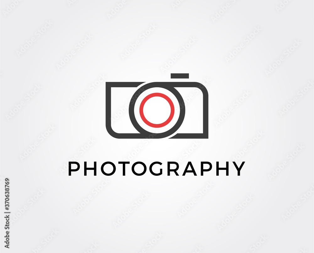 minimal photography logo template - vector illustration minimal photography logo template - vector illustration