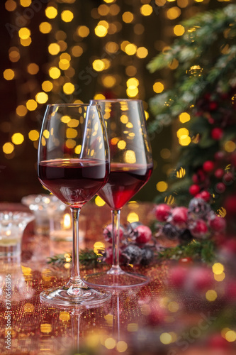 Red wine for holidays.