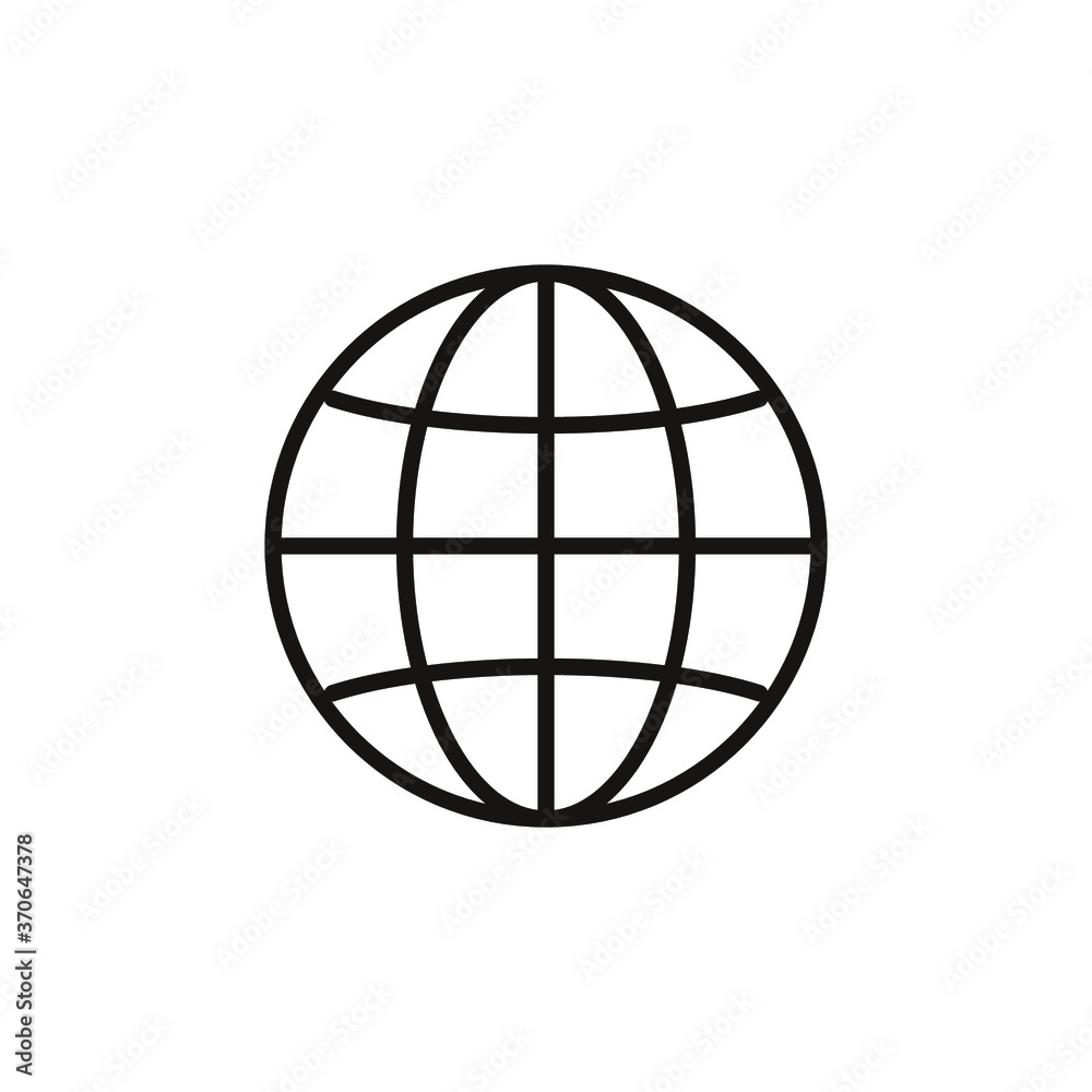Simple globe related outline icon. Element for mobile concept and web apps. Thin line vector icon for website design and development, app development. Premium pack. Simple globe related outline icon. Element for mobile concept and web apps. Thin line vector icon for website design and development, app development. Premium pack.