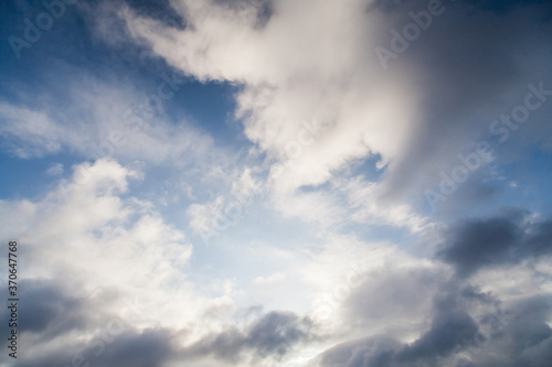 Cloudy sky texture background