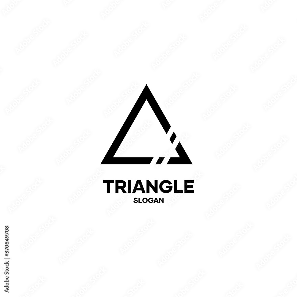 Triangle logo icon design vector simple artwork Triangle logo icon design vector simple artwork