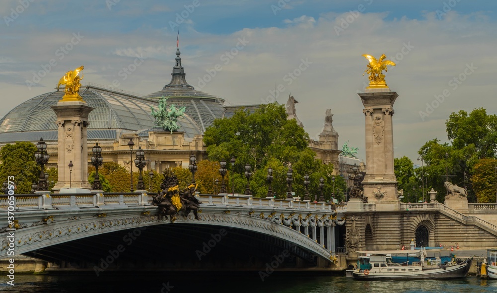 Bridge Pont de Alexandre Paris 