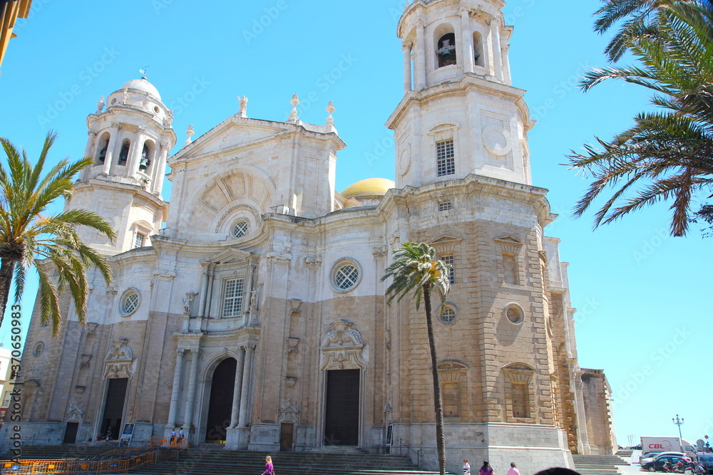Cathedral of Santa Cruz on Cadiz, Andalusia, Spain