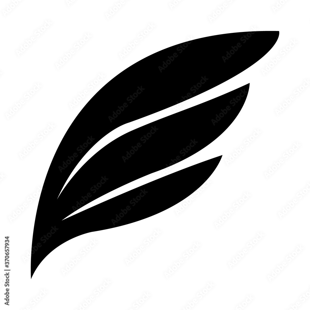 bird wing icon, silhouette style bird wing icon, silhouette style