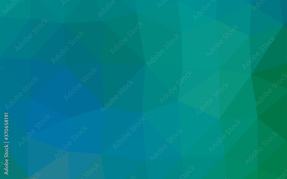 Light Blue, Green vector abstract polygonal texture. Light Blue, Green vector abstract polygonal texture.