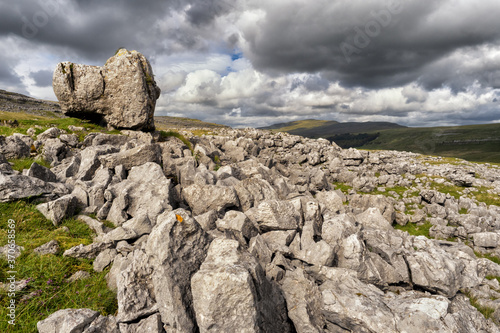 Kingsdale Erratics abovErratic Oddities The striking erratic boulders resting on the pavements around Ingleborough are some of the most endearing features of the Dales landscape. So ‘out of e Ingleton photo