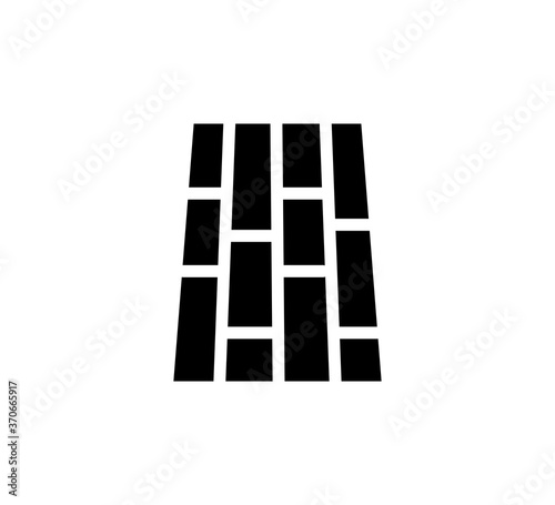 Floor icon vector logo design template