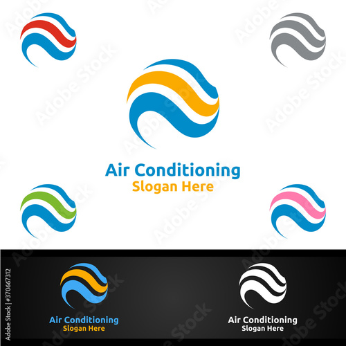 Air Conditioning and Heating Services Logo