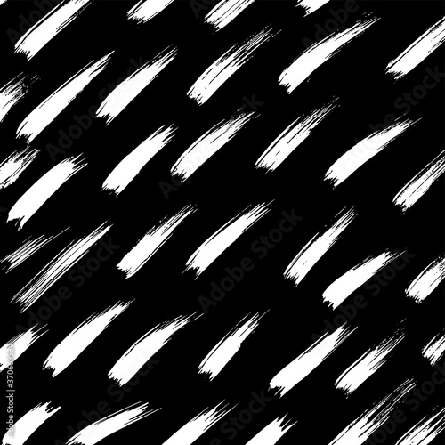 Wallpaper Mural White and black vector. Grunge background. Abstract brush pattern. Torontodigital.ca