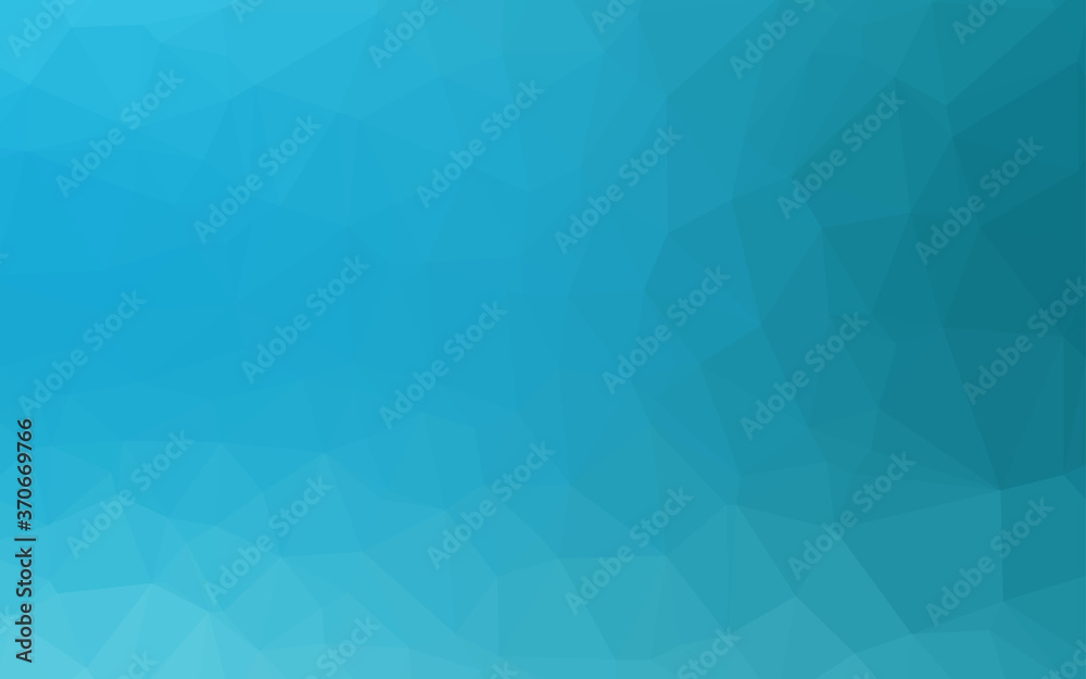 Light BLUE vector shining triangular background. Light BLUE vector shining triangular background.