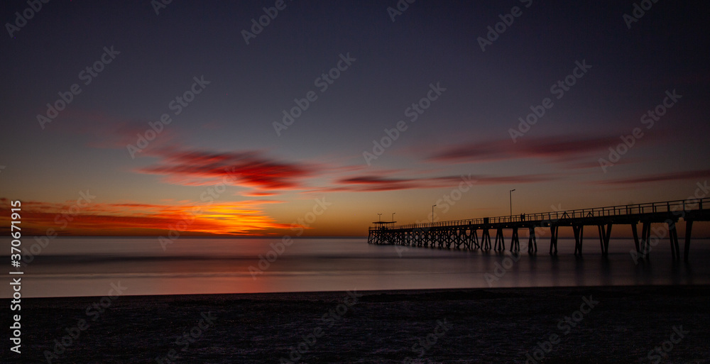 Sunset at Largs Bay Adelaide