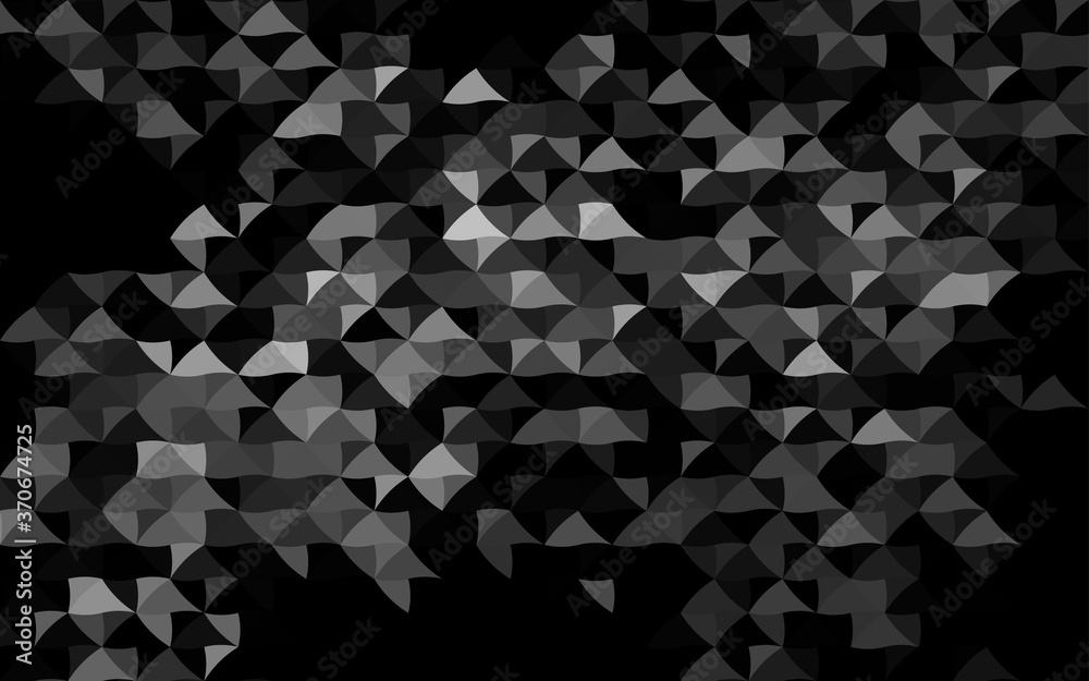 Dark Silver, Gray vector layout with lines, triangles. Dark Silver, Gray vector layout with lines, triangles.