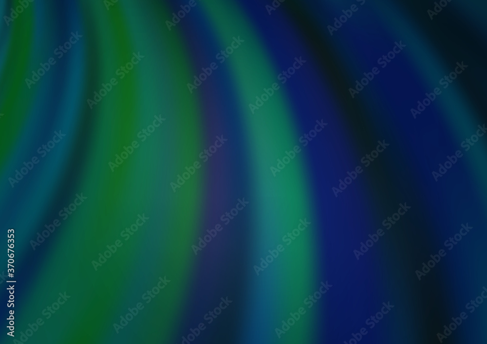 Dark BLUE vector template with abstract lines. Dark BLUE vector template with abstract lines.