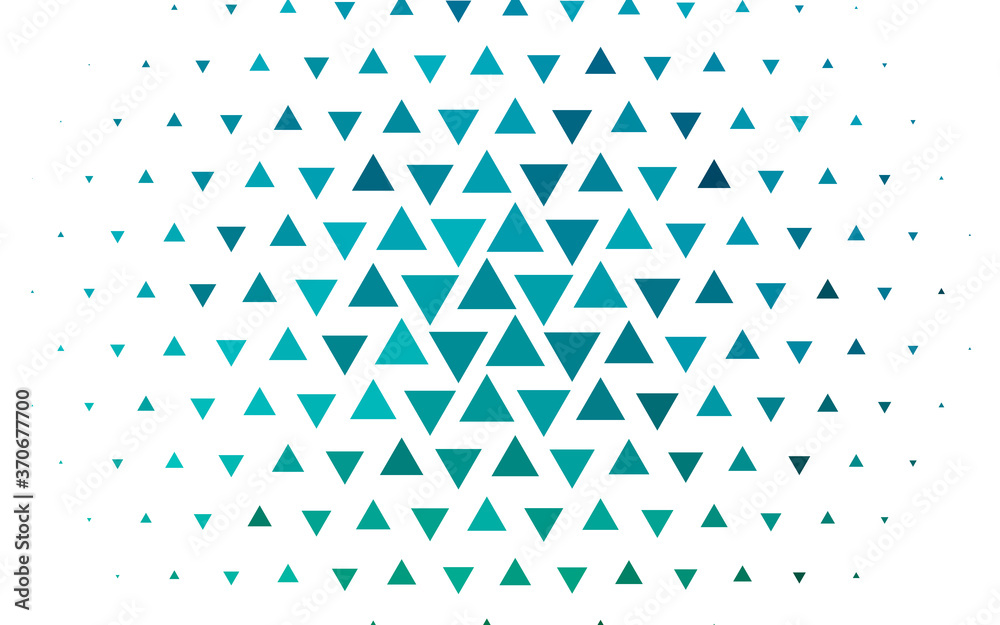 Light BLUE vector cover in polygonal style. Light BLUE vector cover in polygonal style.