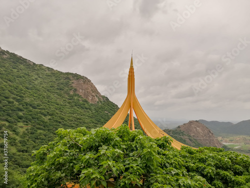 architectue  in hindu temples photo