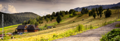 Bachledova dolina in the High Tatras in Slovakia. photo