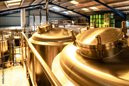 Visite d'une brasserie artisanale