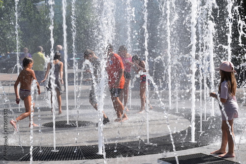 fountain in the park