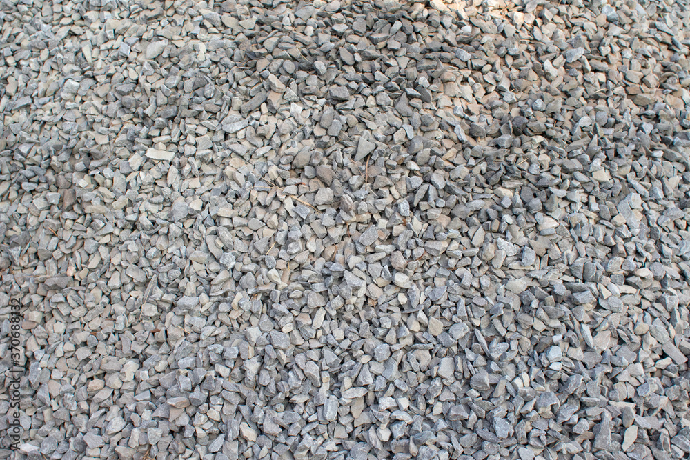 Background of crushed stone. Background of crushed stone.