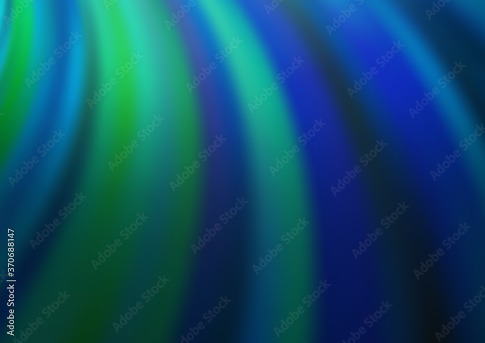 Light BLUE vector template with abstract lines. Light BLUE vector template with abstract lines.