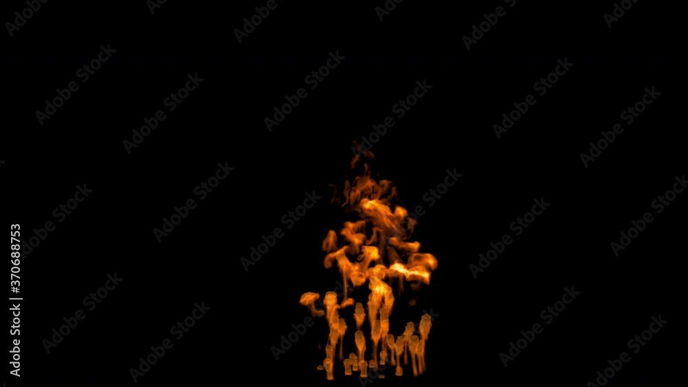Flame that spread up was a small mushroom. And then changed into a flame floating in the air. Alpha matte included in the end of the clip. Flame that spread up was a small mushroom. And then changed into a flame floating in the air. Alpha matte included in the end of the clip.