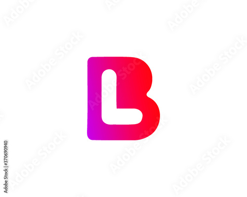 BL LB LETTER LOGO DESIGN VECTOR TEMPLATE. BL LB Minimalist, Creative, Unique, Simple, Flat, Modern Logo Design.