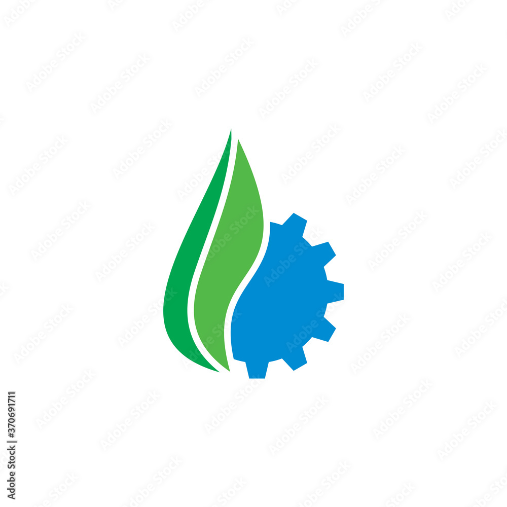mechanical logo , creative industrial logo