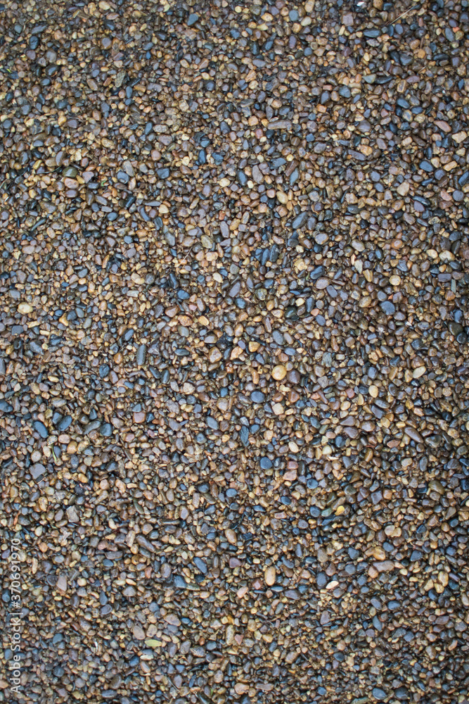 Small pebbles sea. Small pebbles sea.