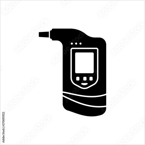 Breath Analyzer Icon, Blood Alcohol Content Estimator, Breath Analyzer, Breathalyser