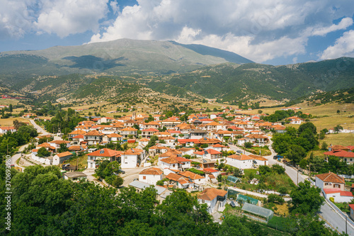 Village of Kalyvia under Mount Olympus, Greece