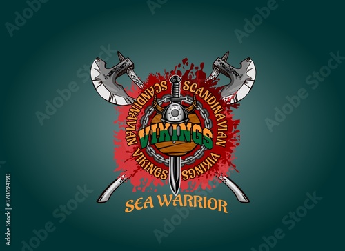Logo  Game Vikings Sea Warior