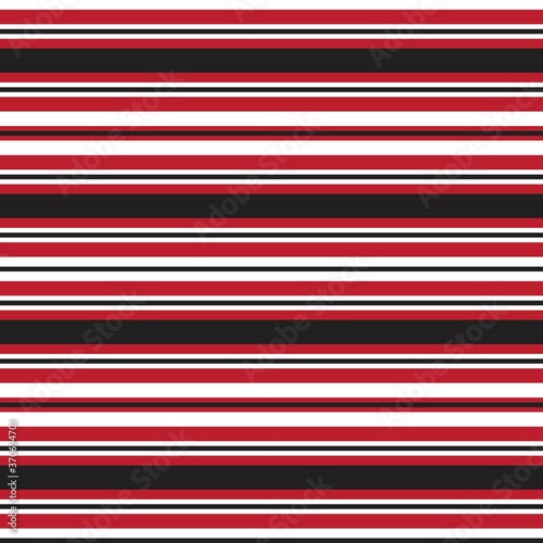 Red Stripe seamless pattern background in horizontal style