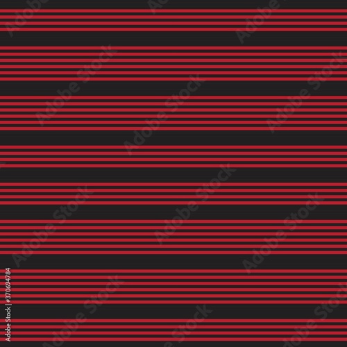 Red Stripe seamless pattern background in horizontal style