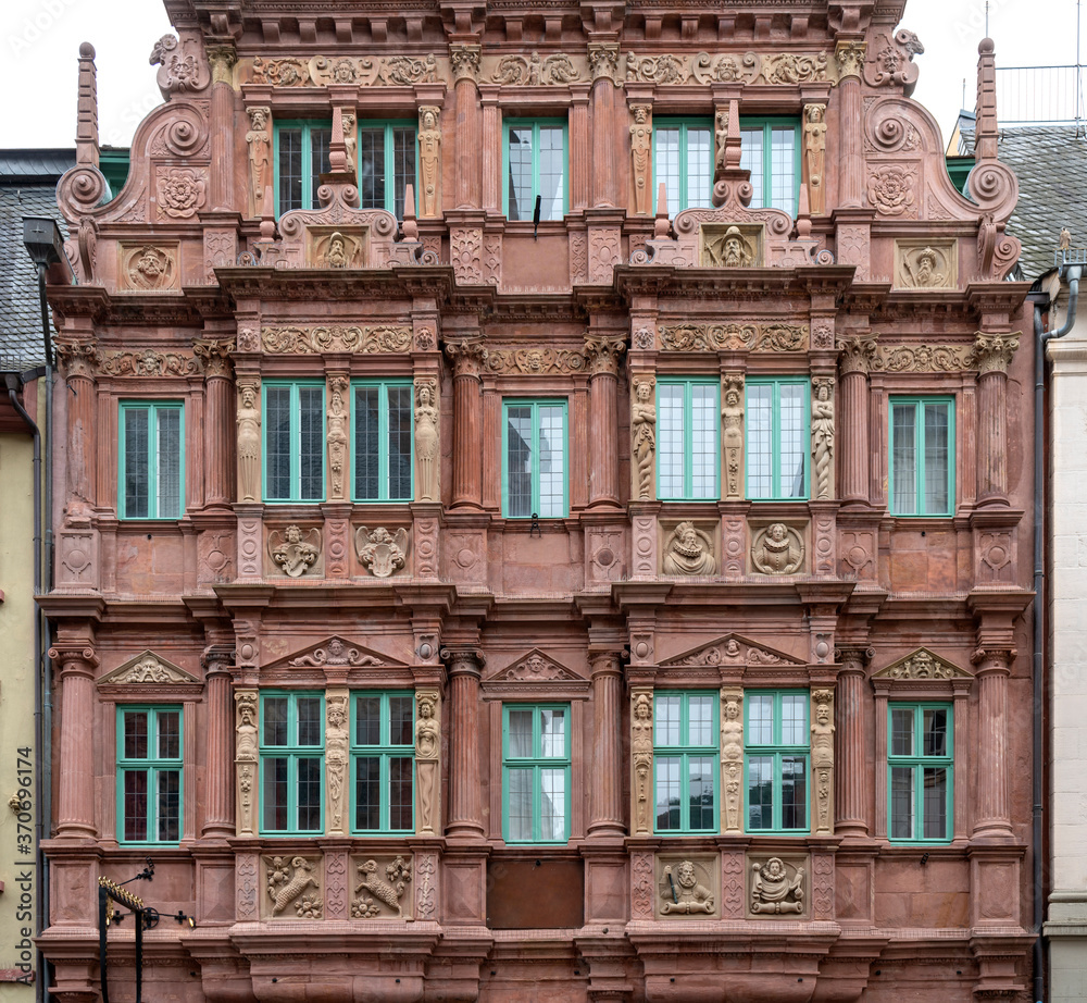 house facade in Heidelberg