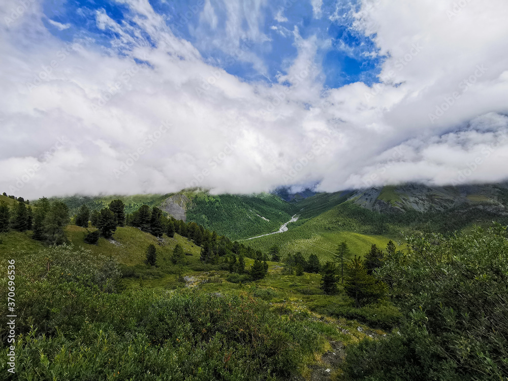 Valleys of the Altai mountains