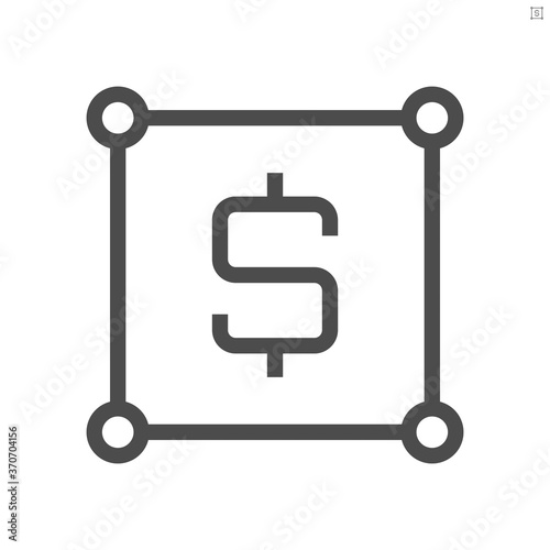 Real estate business and land investment vector icon design, 48X48 pixel perfect and editable stroke.