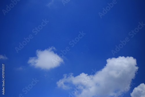 blue sky with cloud