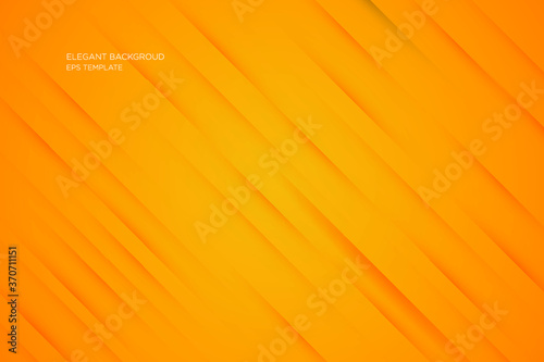 Elegant yellow dynamic abstract line background template. Business banner, event, holiday, party, halloween, birthday, falling background