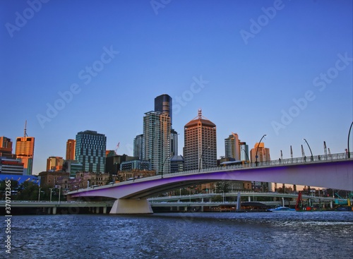 Brisbane City skyline bridge  © James