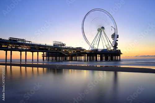 Bild auf Leinwand Pier Scheveningen