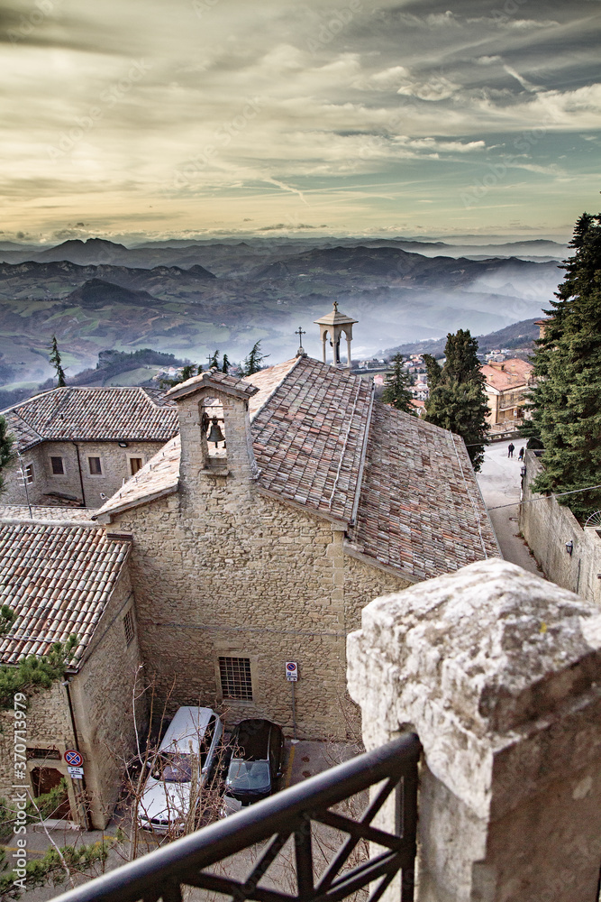 San Marino , Tramonto