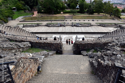 Amphietheater in Lyon photo