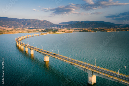 Wallpaper Mural The bridge of lake Polyphytos near Servia, Greece Torontodigital.ca