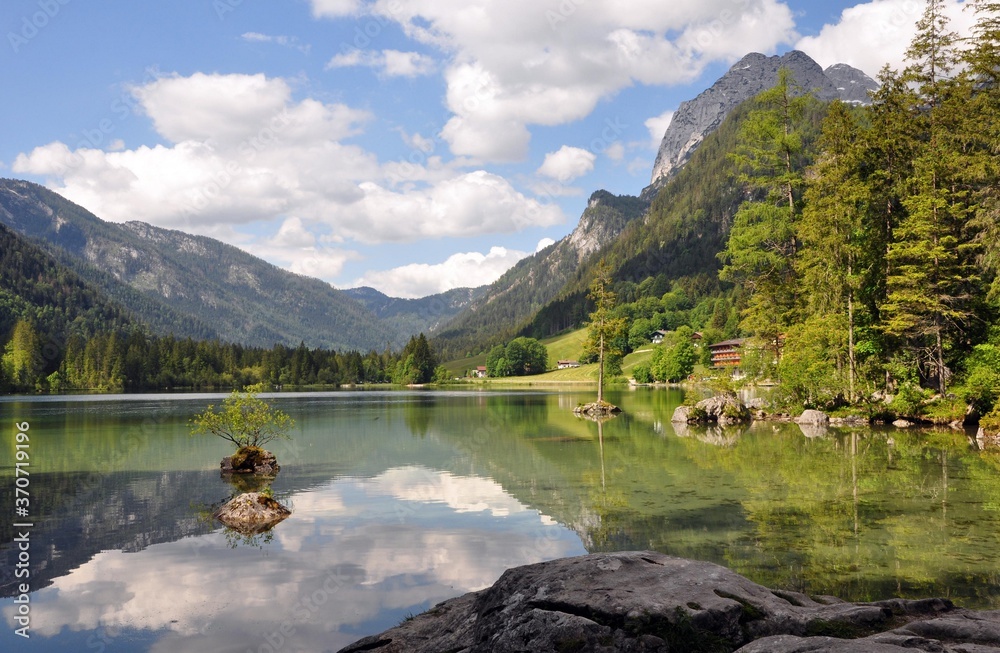 Der Königssee im Berchtesgadener Land